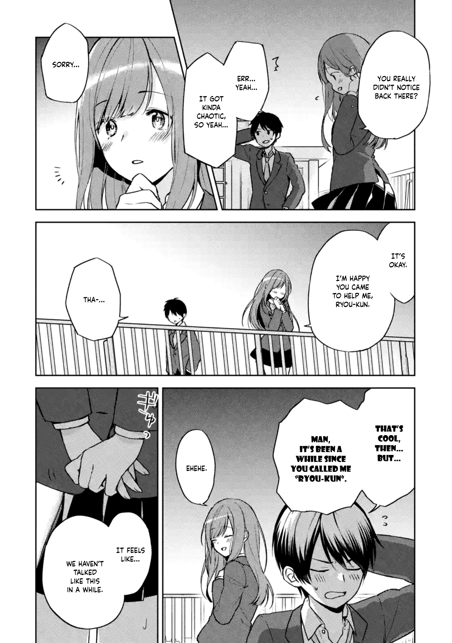 When I Rescued a Beautiful Girl Who Was About to Be Molested, It Was My Childhood Friend Sitting Next to Me Chapter 1 18